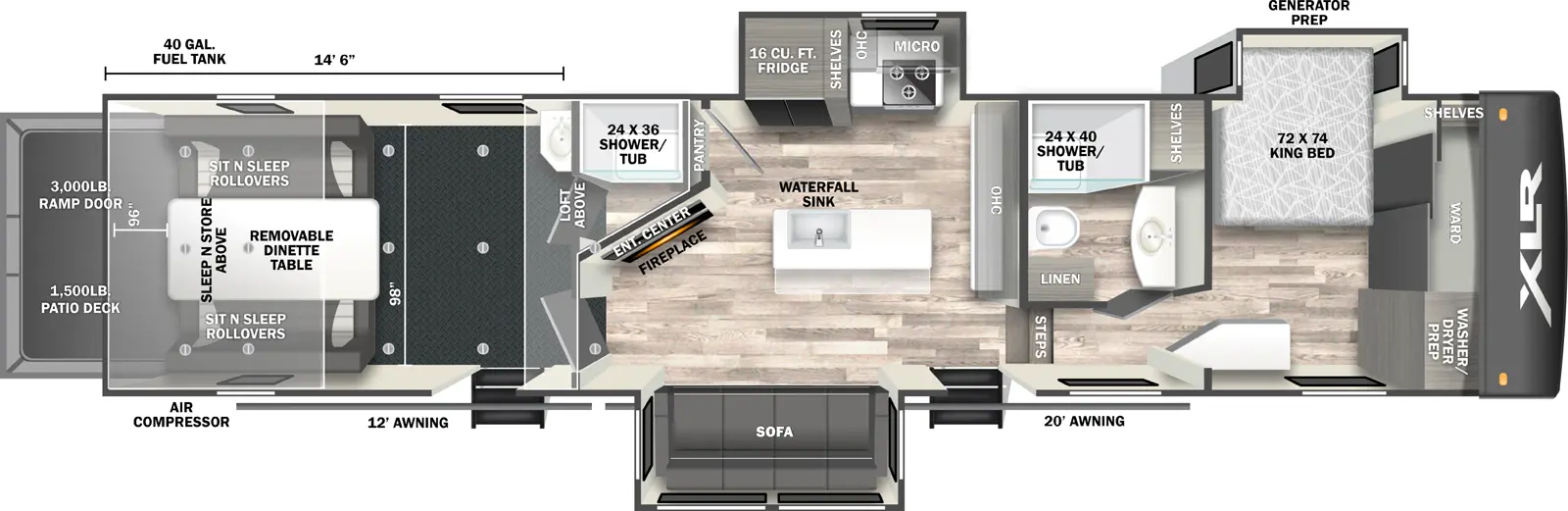 Xlr Nitro 39G15 Floorplan